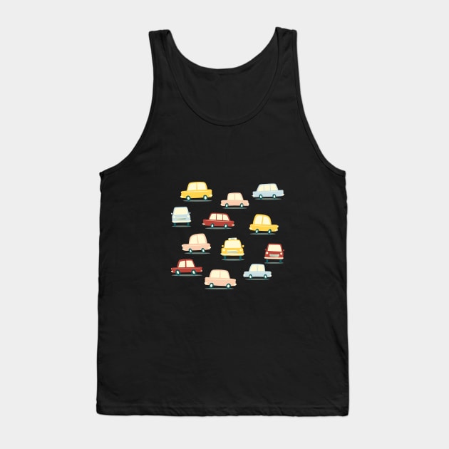 Vintage Cars Tank Top by NicSquirrell